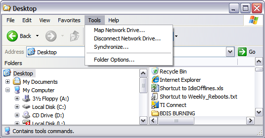Map network drive