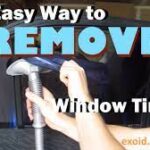 Easy Way to Remove Automotive Window Tint
